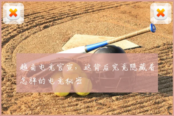 越南电竞官宣，这背后究竟隐藏着怎样的电竞秘密